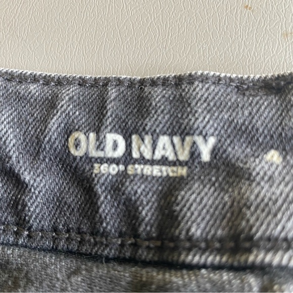 Old Navy Extra High-Rise Rockstar Super Skinny Jeans – Black – Size 4 - Picture 6 of 11